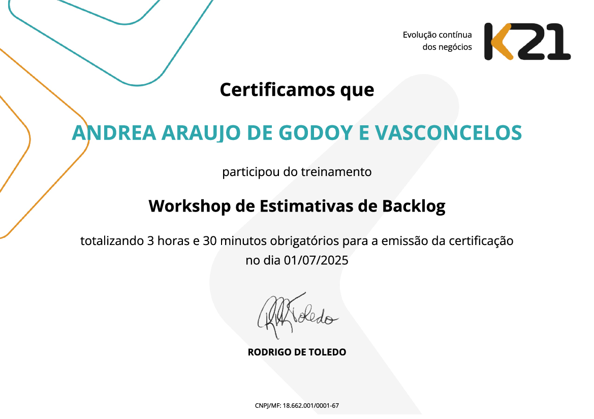 Certificado K21